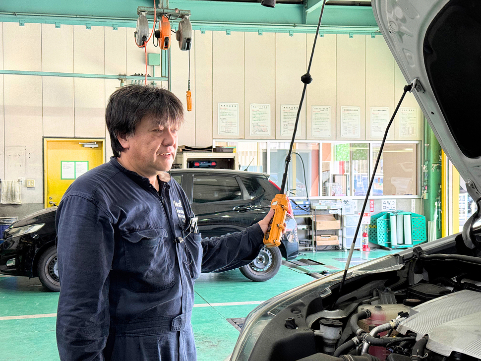 工場整備士Kさんの写真