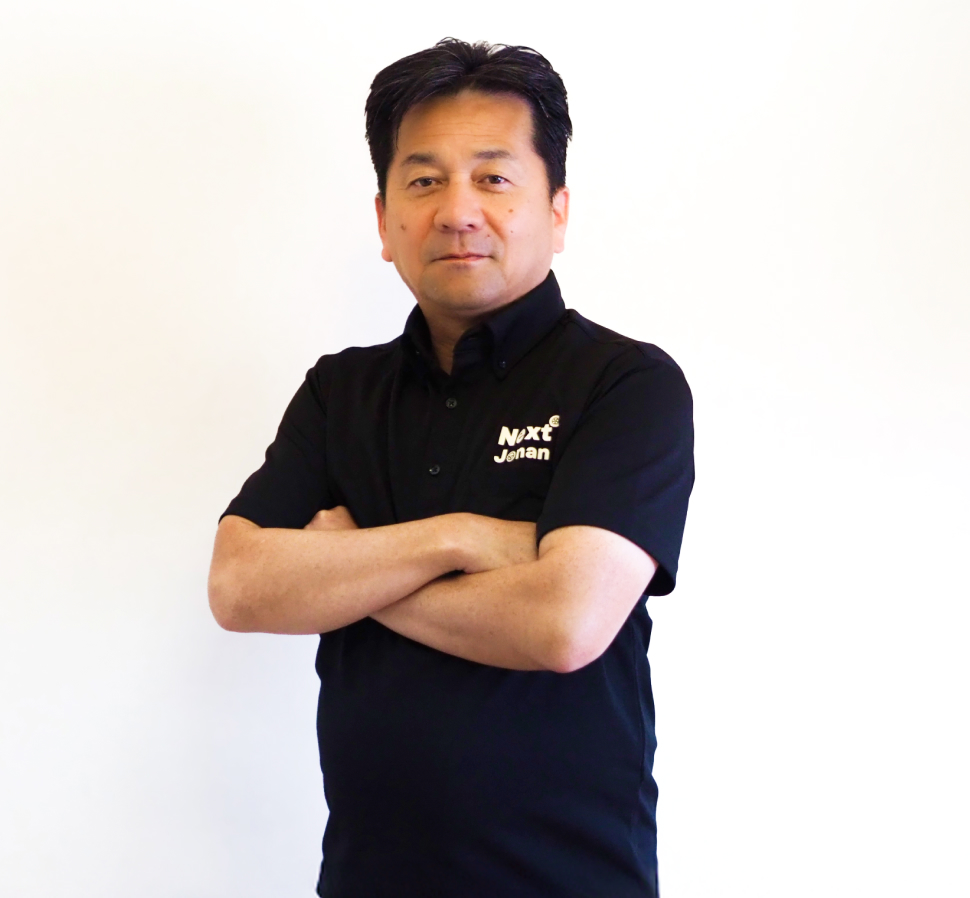 代表取締役の顔写真